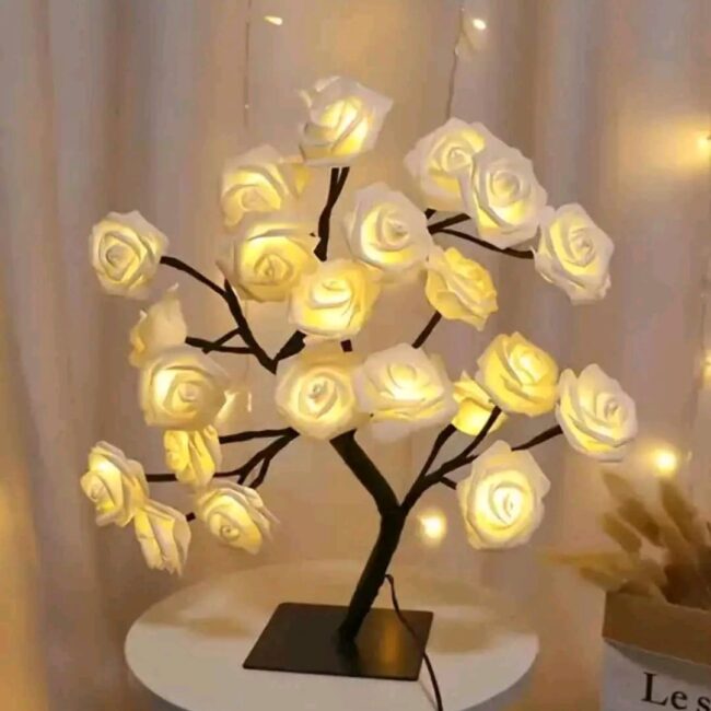🌹شجرة الورود المضيئة🌹