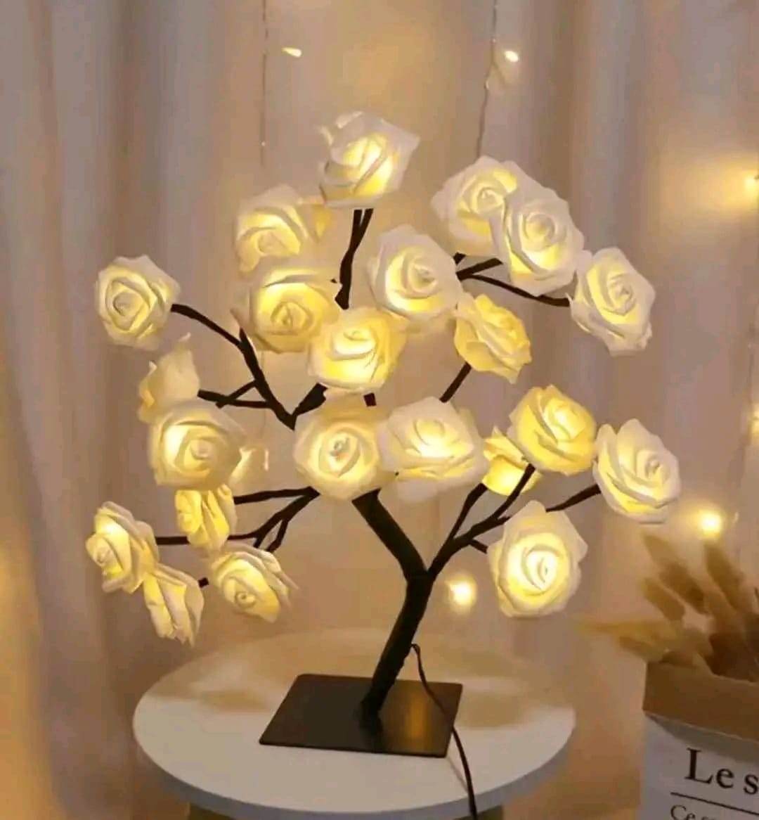 🌹شجرة الورود المضيئة🌹