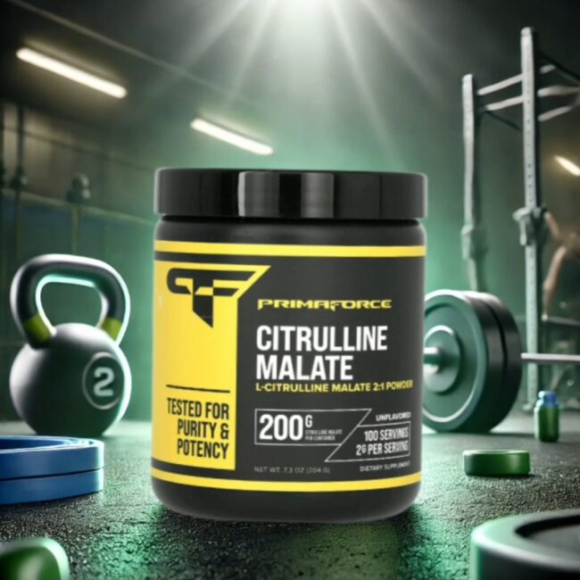 Primaforce Malate de citrulline, non aromatisé, 204 g
