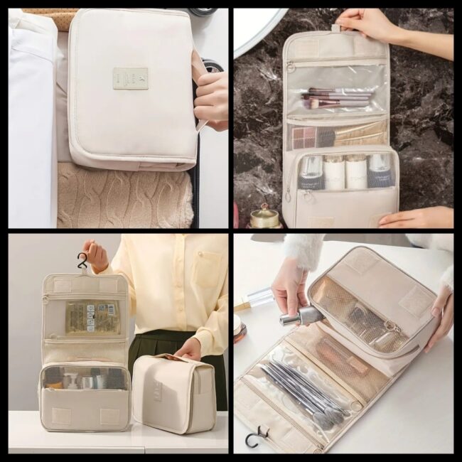 Trousse de Toilette Multi-poches
